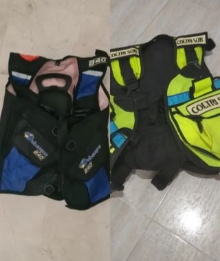 Chalecos de buceo para piezas