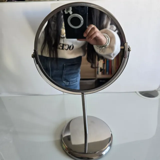 Espejo de mesa acero inoxidable