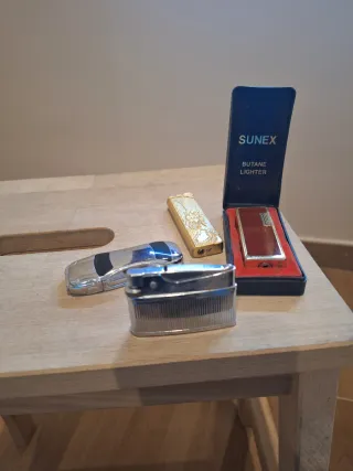 Set di 4 accendini vintage