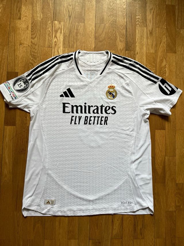 Camiseta Original Real Madrid Mbappe 9 UCL