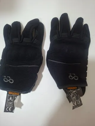 Guantes de moto Moore negros mujer