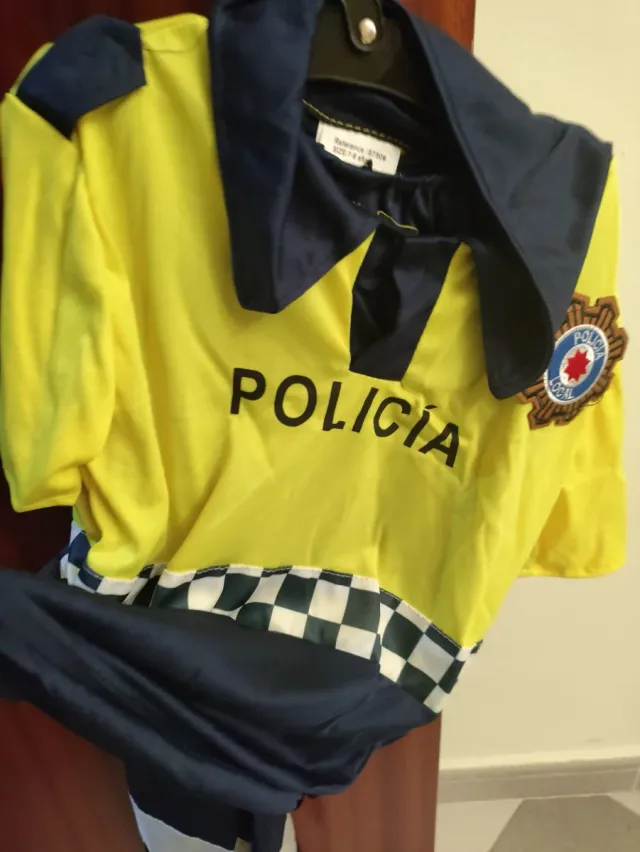 Disfraz Policía Talla 7 a 9 años