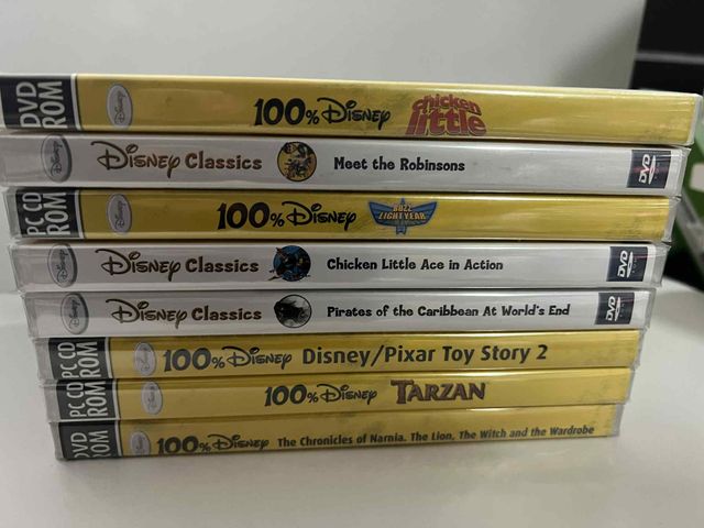 Pack 8 Jogos PC Disney Novos Selados