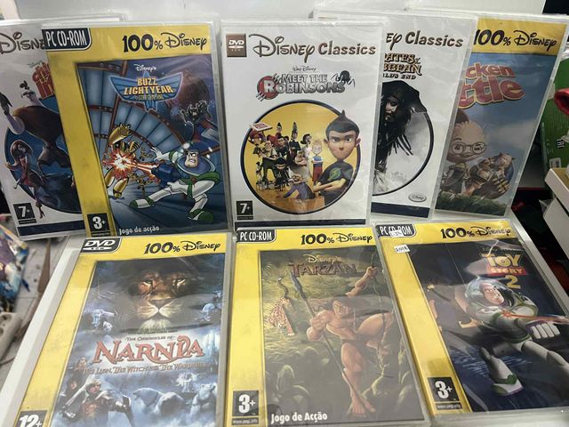 Pack 8 Jogos PC Disney Novos Selados