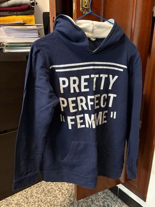 Sudadera azul Pretty Perfect Femme