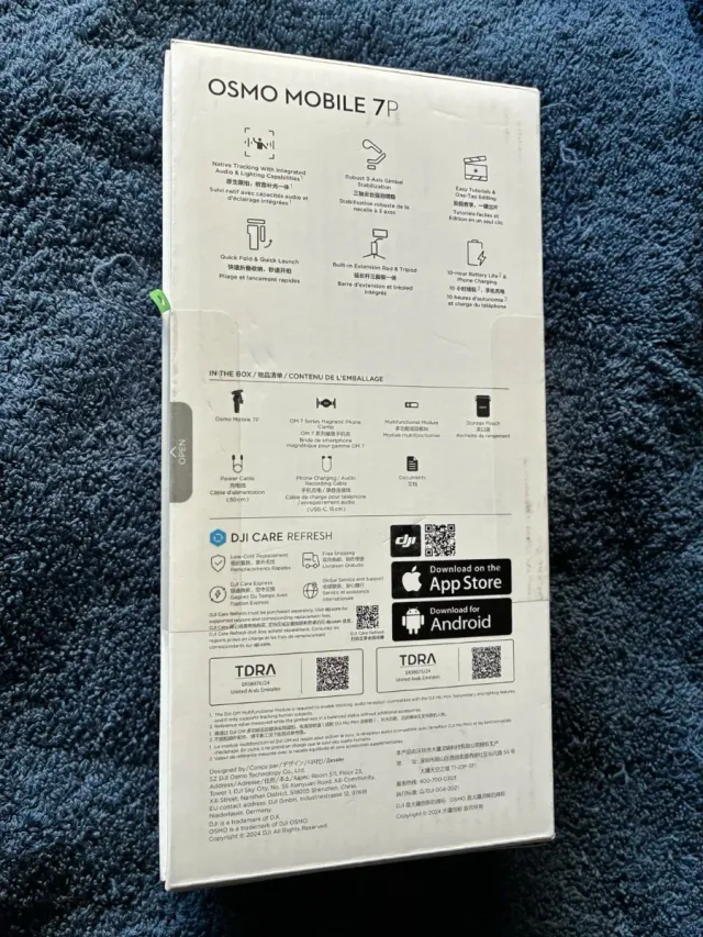 DJI Osmo Mobile 7P Estabilizador Smartphone
