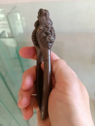 Schiaccianoci Vittoriani Ghisa Testa Leone XIX sec