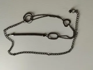 Cintura donna catena metallo