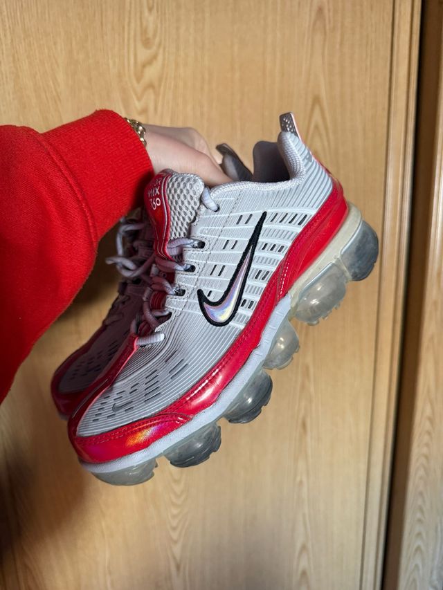 Nike Air Max 360 Zapatillas Grises y Rojas