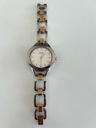 Reloj ONE Mujer Oro y Plata
