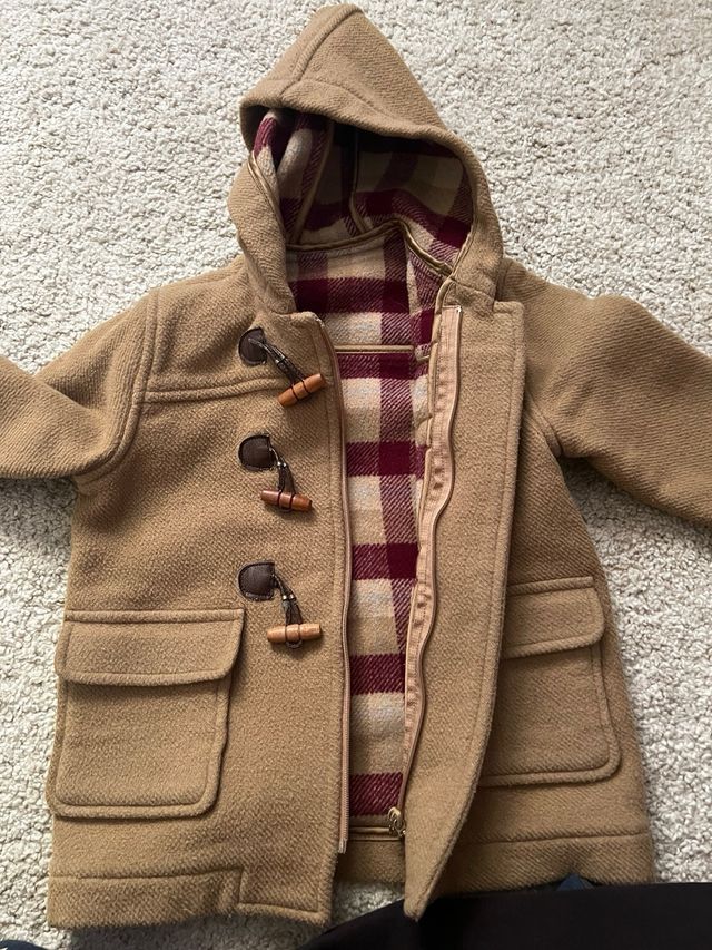 Abrigo infantil de paño