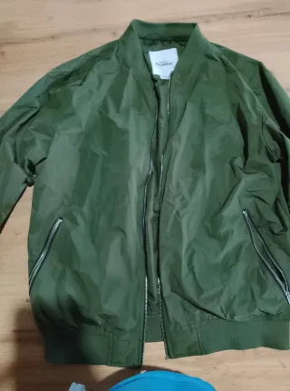 Giacca bomber Pull&Bear verde militare
