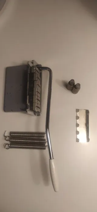 Puente Fender Stratocaster.