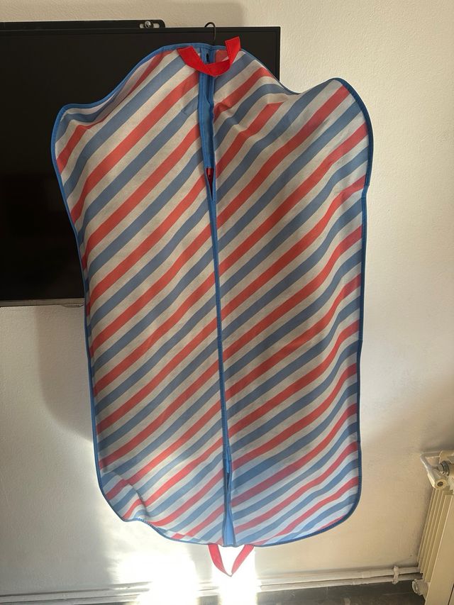 Casaco Americano El Ganso azul com forro vermelho