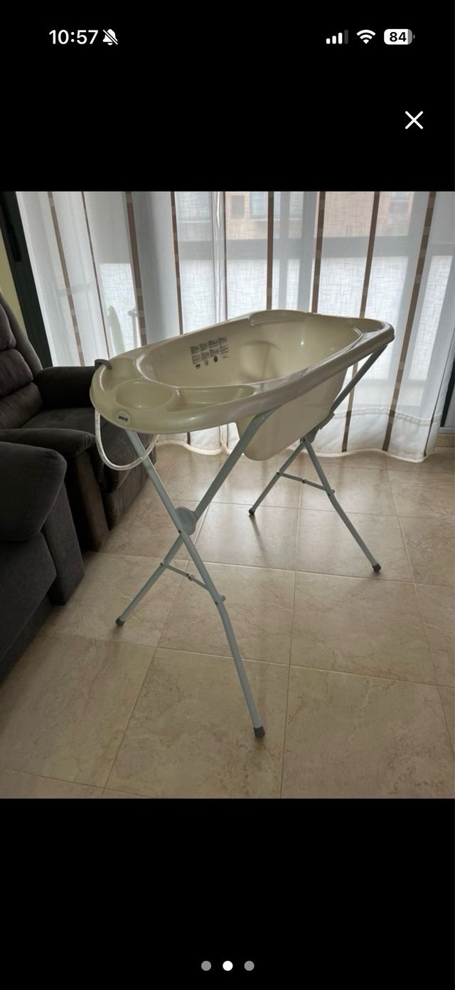 Bañera Jane para bebé con soporte