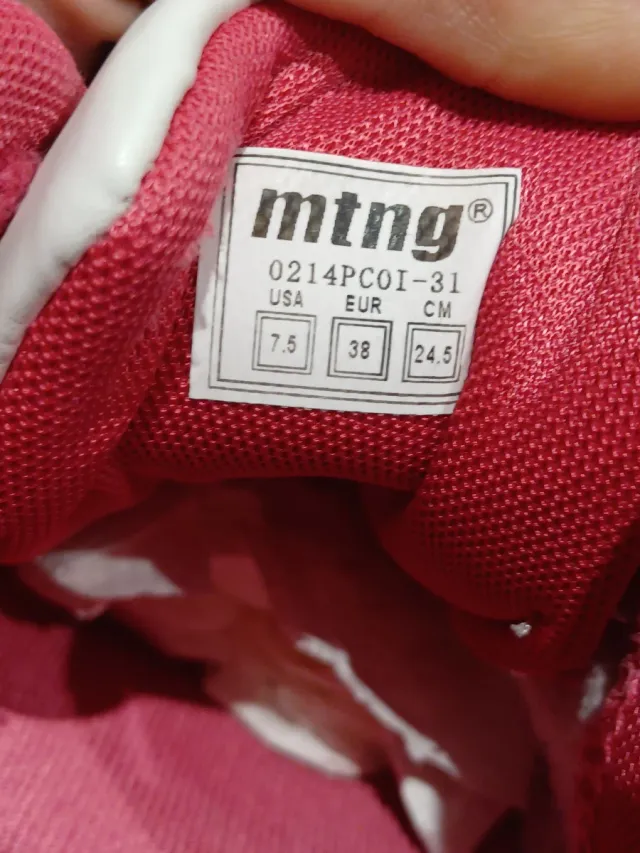 Zapatillas Mustang Mujer Blancas y Rosas