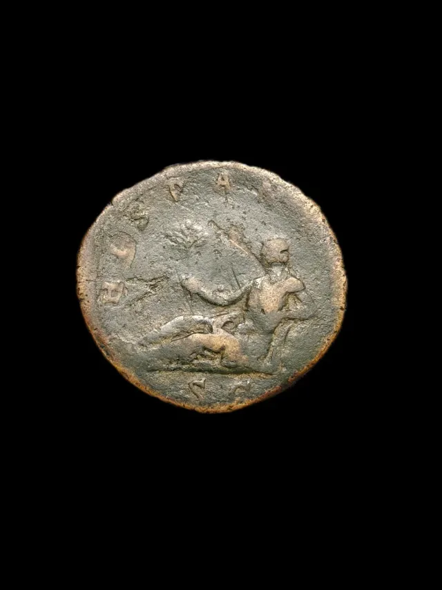 Sestercio Adriano Hispania