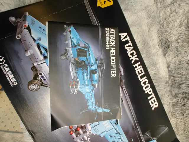 Helicóptero de Ataque grande Bloques Construcción