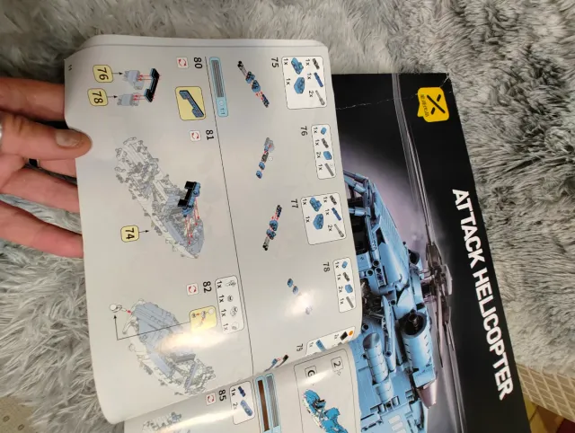 Helicóptero de Ataque grande Bloques Construcción