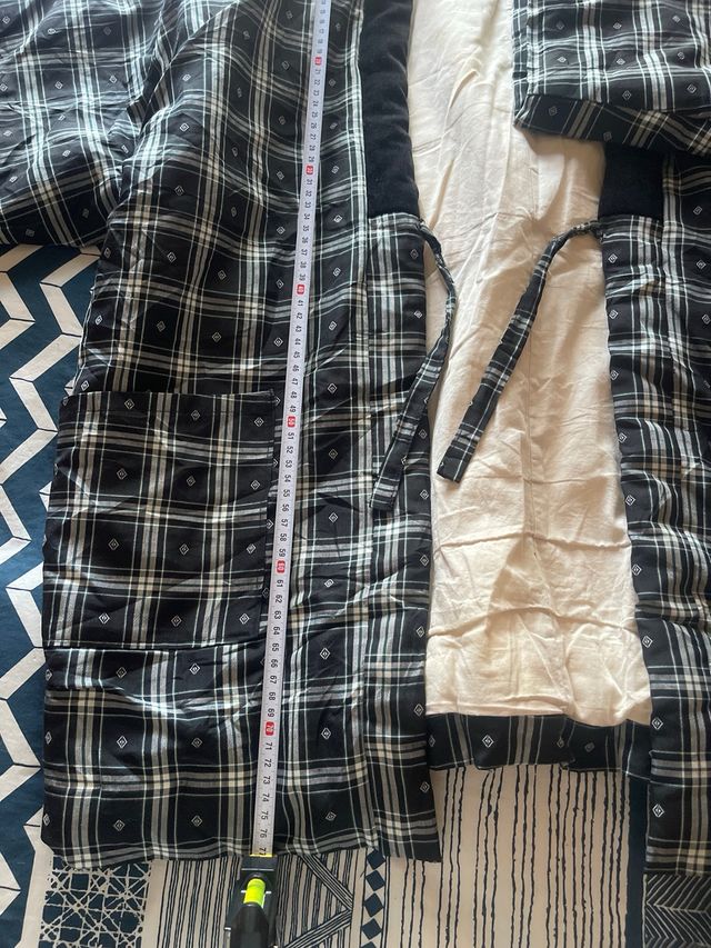 Haori - Hanten  Vintage Acolchado Hecha en Japón.