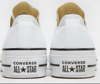 Converse Chuck Taylor Lift Canvas Low Blancas
