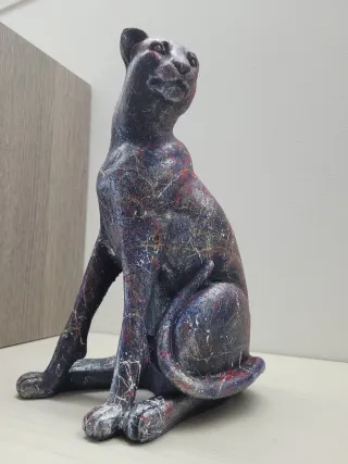 Statuetta Pantera Pop Art