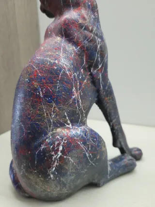 Statuetta Pantera Pop Art