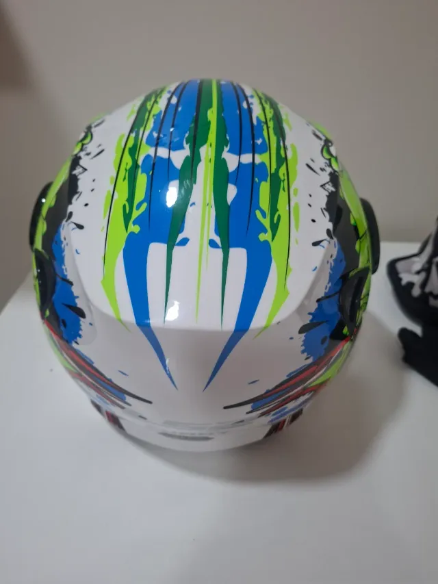 Casco Moto LS2  adulto y niño, juntos o separados.