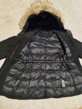 Abrigo plumífero  impermeable