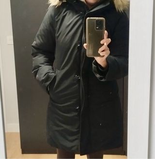 Abrigo plumífero  impermeable