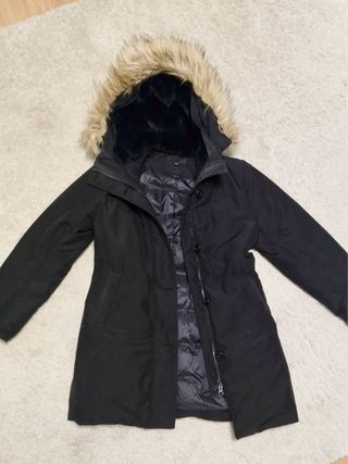 Abrigo plumífero  impermeable