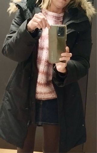 Abrigo plumífero  impermeable