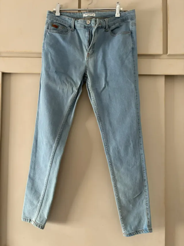 Vaqueros azul claro Talla 38 Mujer