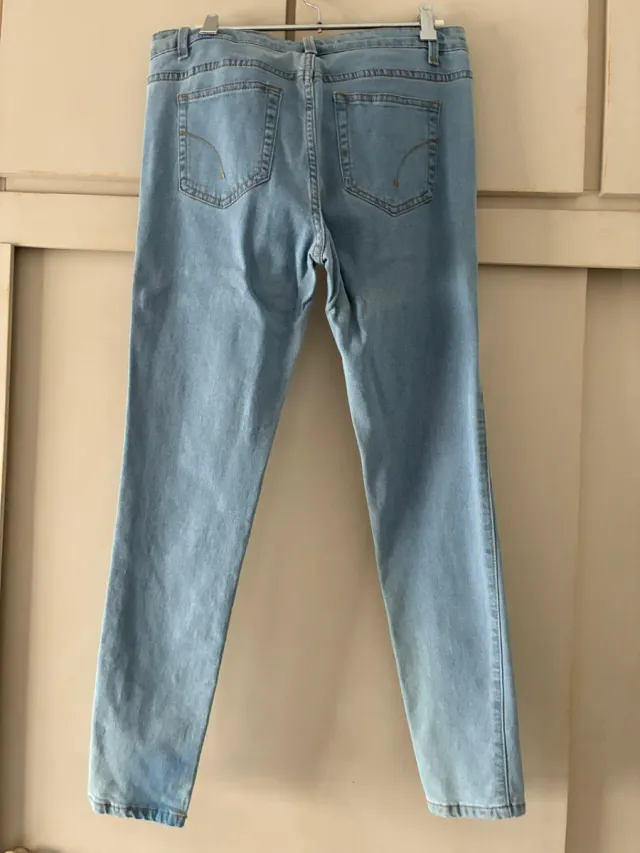 Vaqueros azul claro Talla 38 Mujer