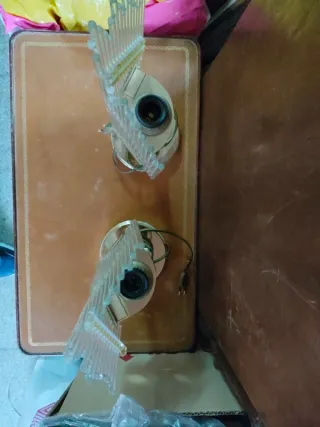 Set di lampade da tavolo antiche (4 unità)