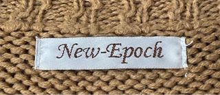 Jersey de lana New-Epoch color beige.