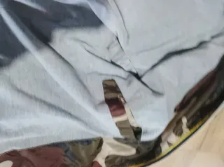 Giacca con cappuccio camouflage