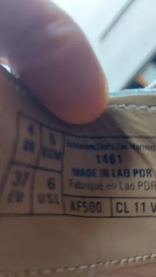 Dr. Martens Blancas Talla 37