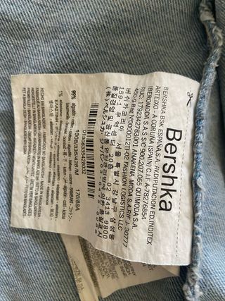 Chaqueta Vaquera Denim Bershka