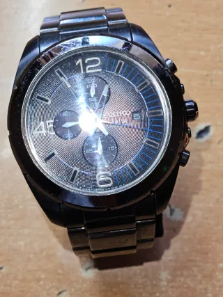 Reloj Seiko Solar  Negro (bateria agotada)