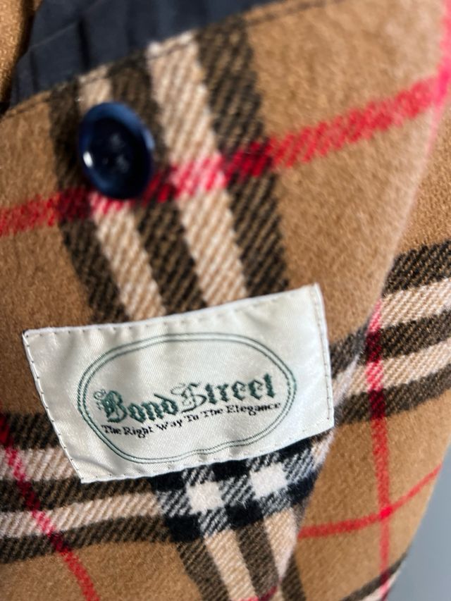 Abrigo Capa Azul Marino Clásico