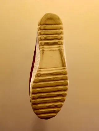 Zapatillas El Ganso Verde y Rojo