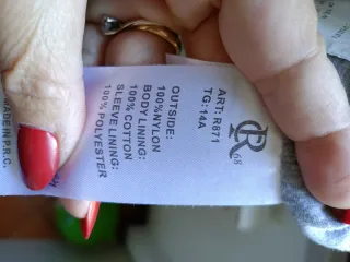 Giacca bambino Master Class blu 14 anni