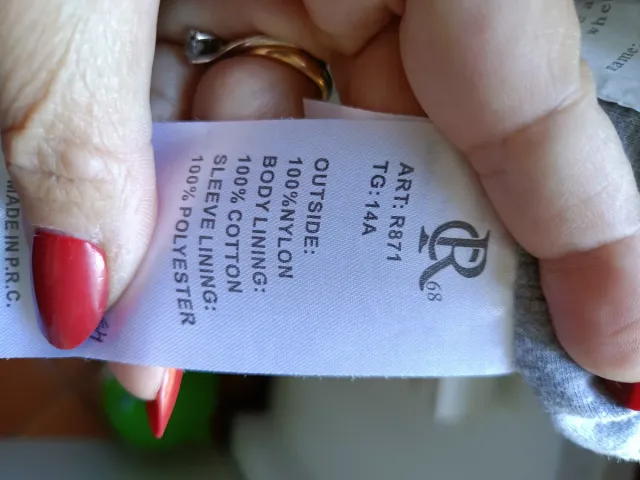 Giacca bambino Master Class blu 14 anni