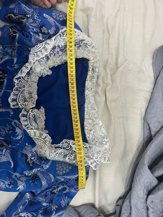 Traje de Fallera Azul