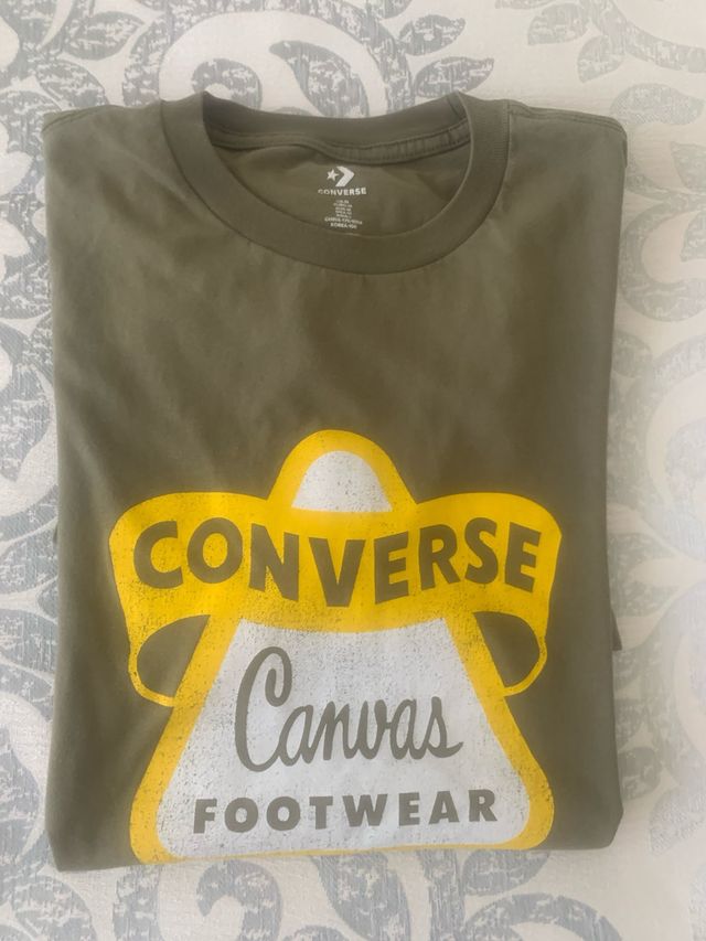Camiseta Converse Verde Talla M