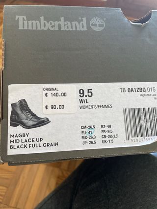 Timberland Scarpe Stivaletti Nere