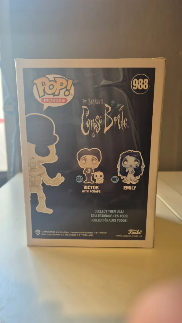 Funko Pop! Skeleton 988 Corpse Bride