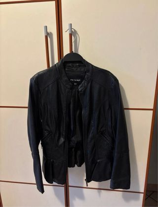 Giacca in pelle Artigli nera taglia 42