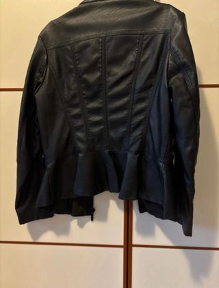 Giacca in pelle Artigli nera taglia 42